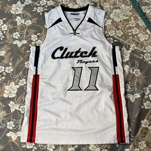 Elite Basketball Jersey Tank Too Mesh Clutch Players SZ S
